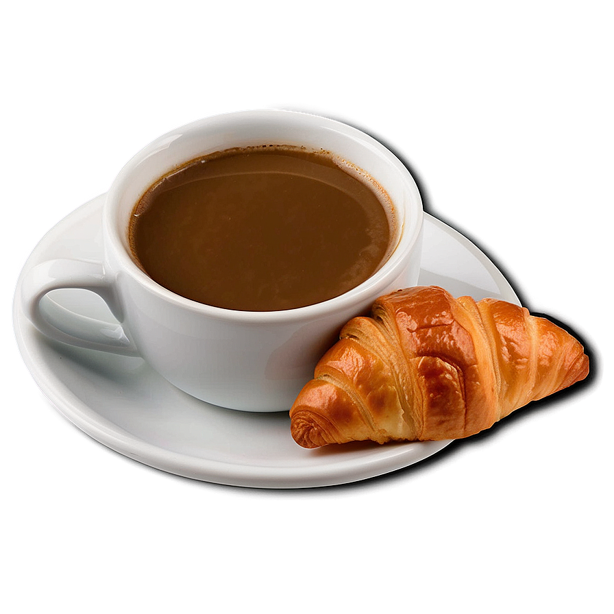 Coffee And Croissant Png Bwv87