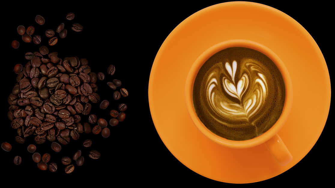 Coffee Beans Top Png, Transparent Png PNG with transparent background