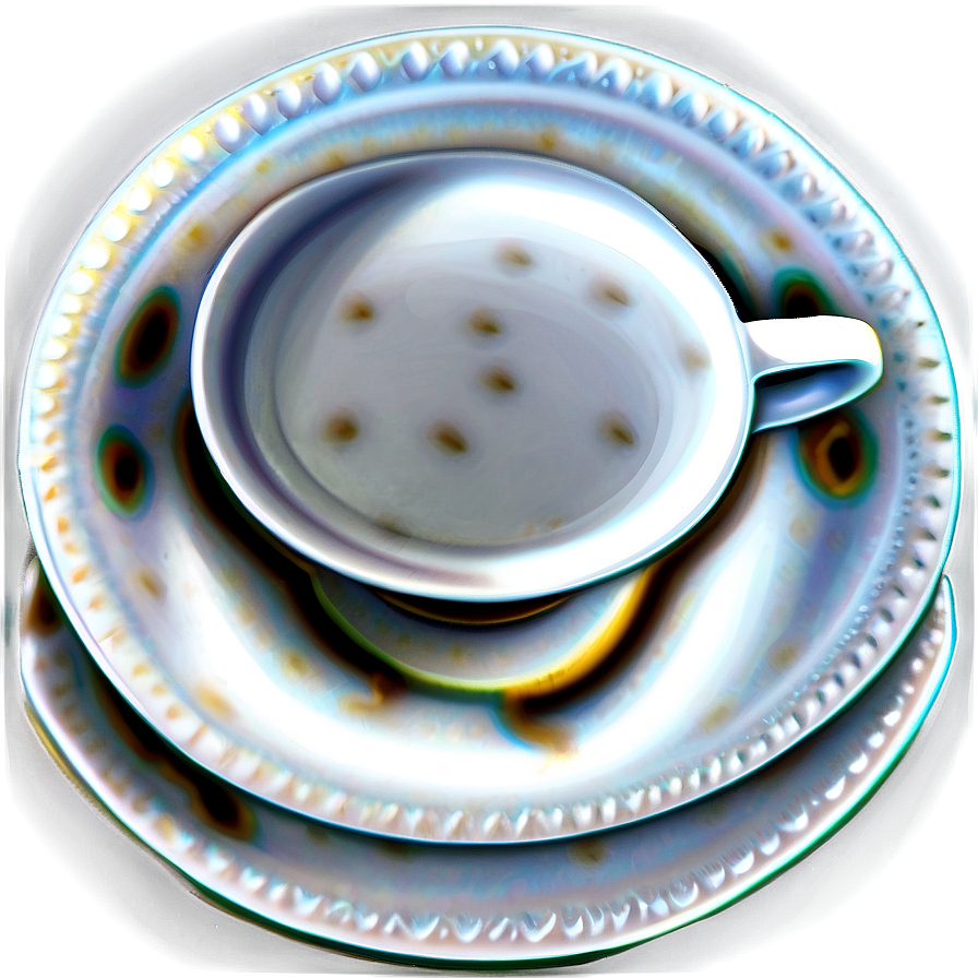 Coffee Cup And Saucer Set Png Aat