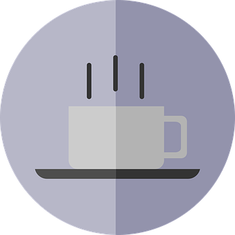 Coffee Cup Icon Flat Design