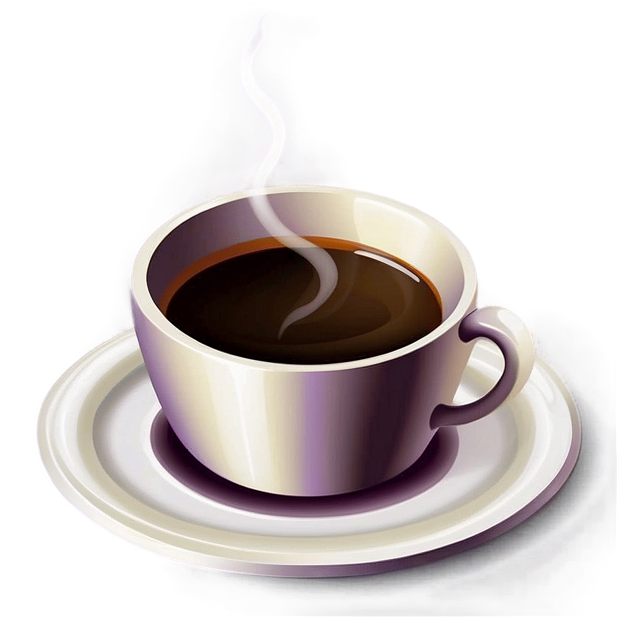 Coffee Cup on Saucer PNG 1 PNG image with a transparent background, free high-resolution download