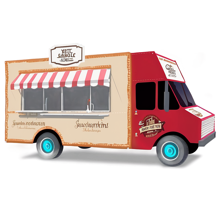 Coffee Food Truck Png 05252024