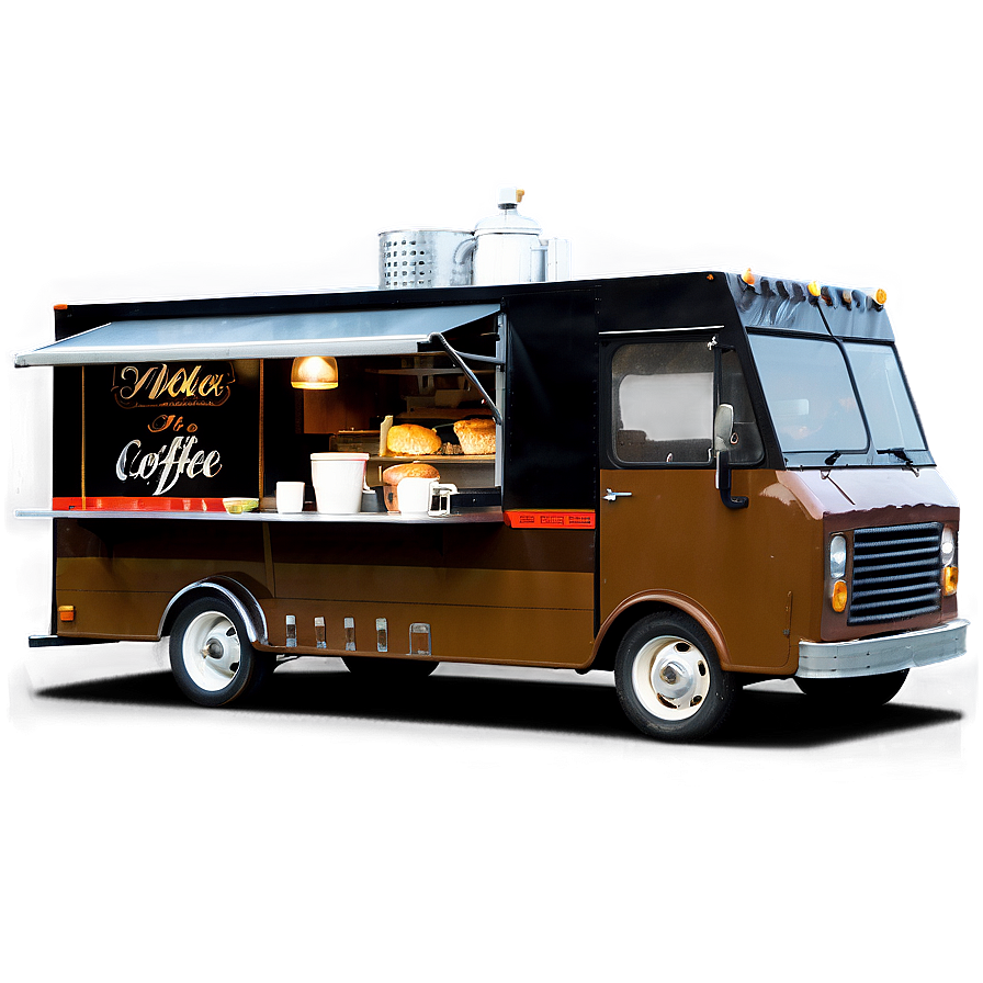 Coffee Food Truck Png 05252024