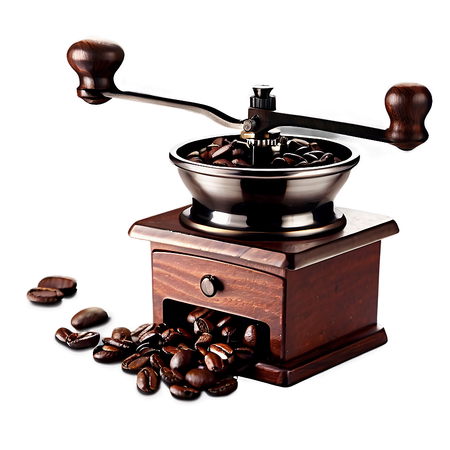 Coffee Grinder And Beans Png Ova22