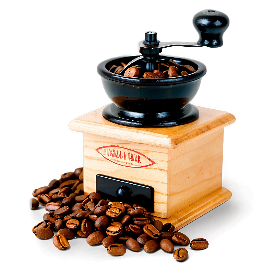 Coffee Grinder And Beans Png Sdu45