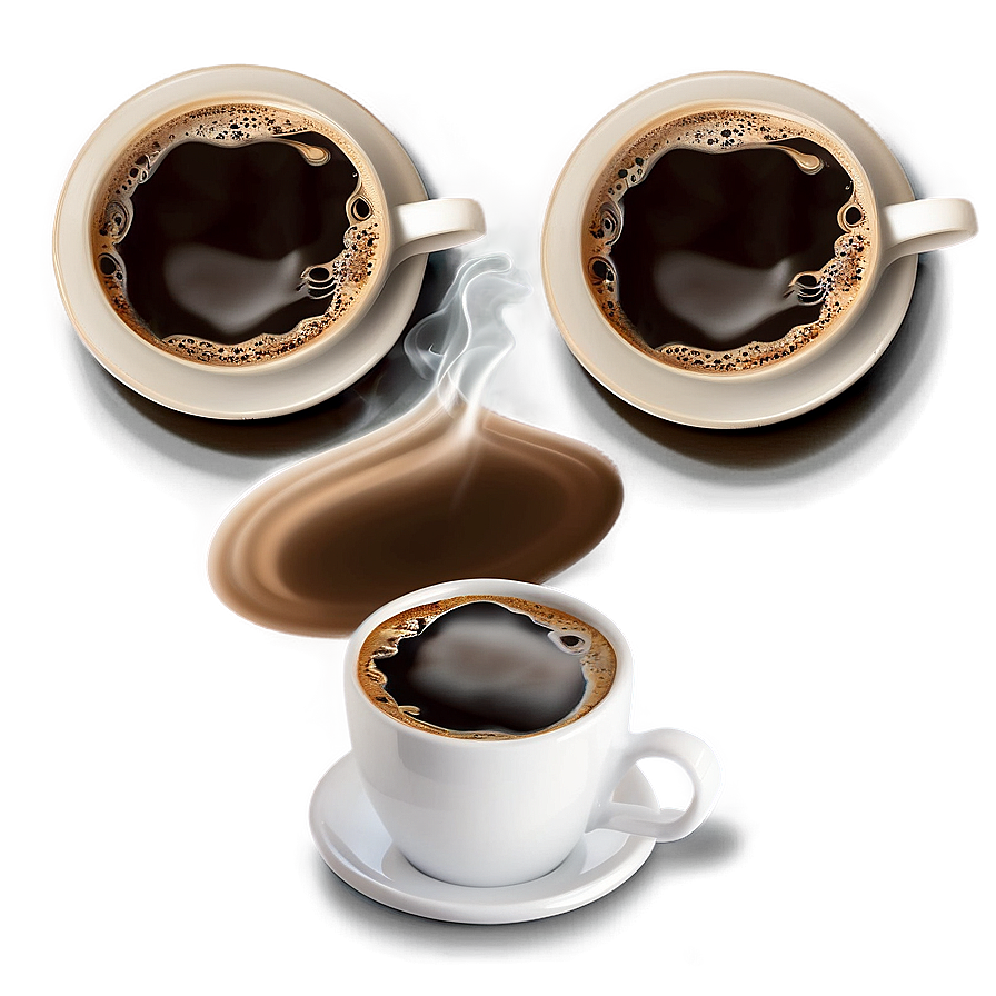 Coffee Smoke Elegance Png Mtt13