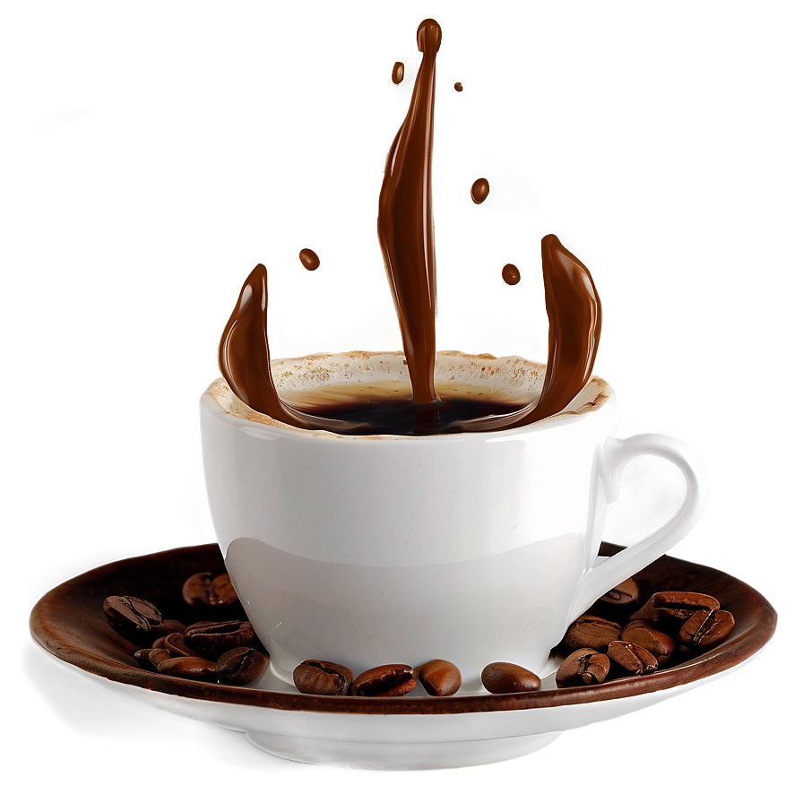 Coffee Splash Png 93