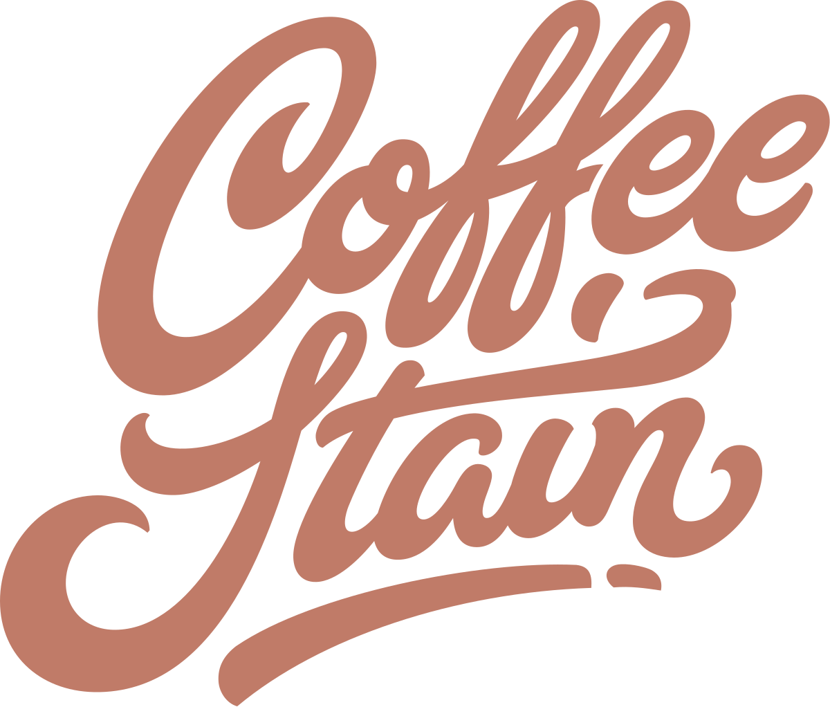 Coffee Stain Logo Design