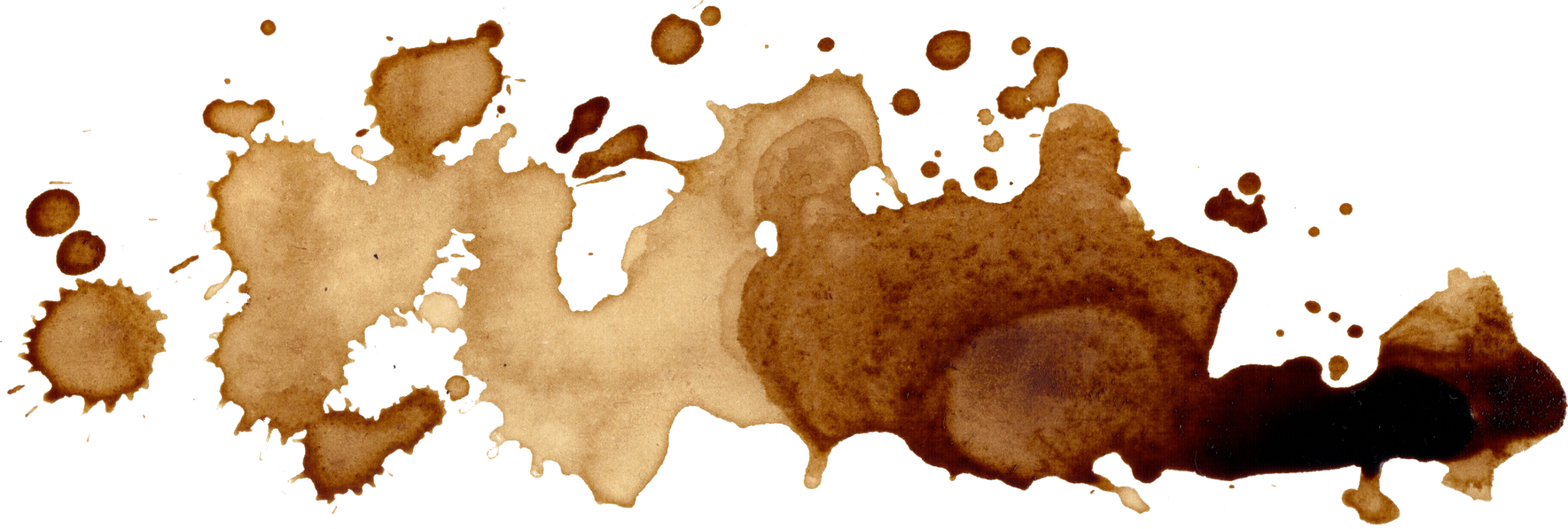 Coffee Stain Splatter Texture