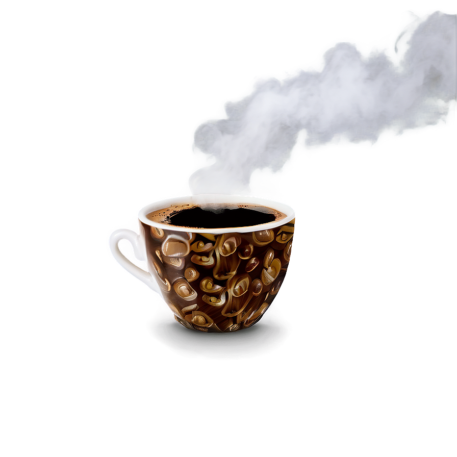 Coffee Steam Embrace Png 86