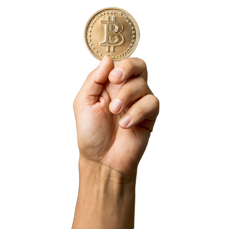 Coin In Hand Png 05252024