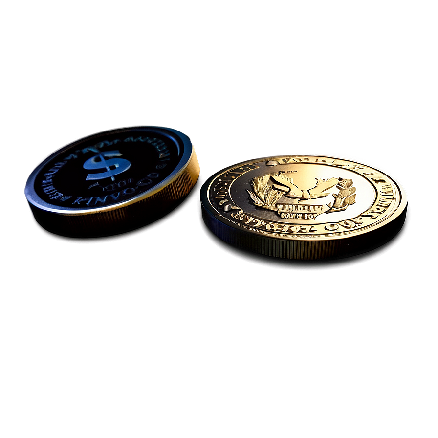 Coin On Table Png Avw