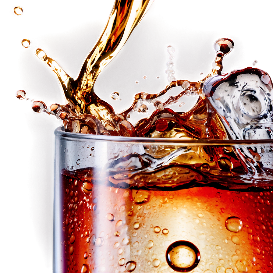 Cola Drink Splash Png 06262024