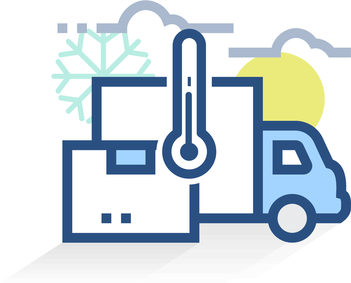 Cold Chain Logistics - Cold Chain Logistics Icon, HD Png Download PNG with transparent background