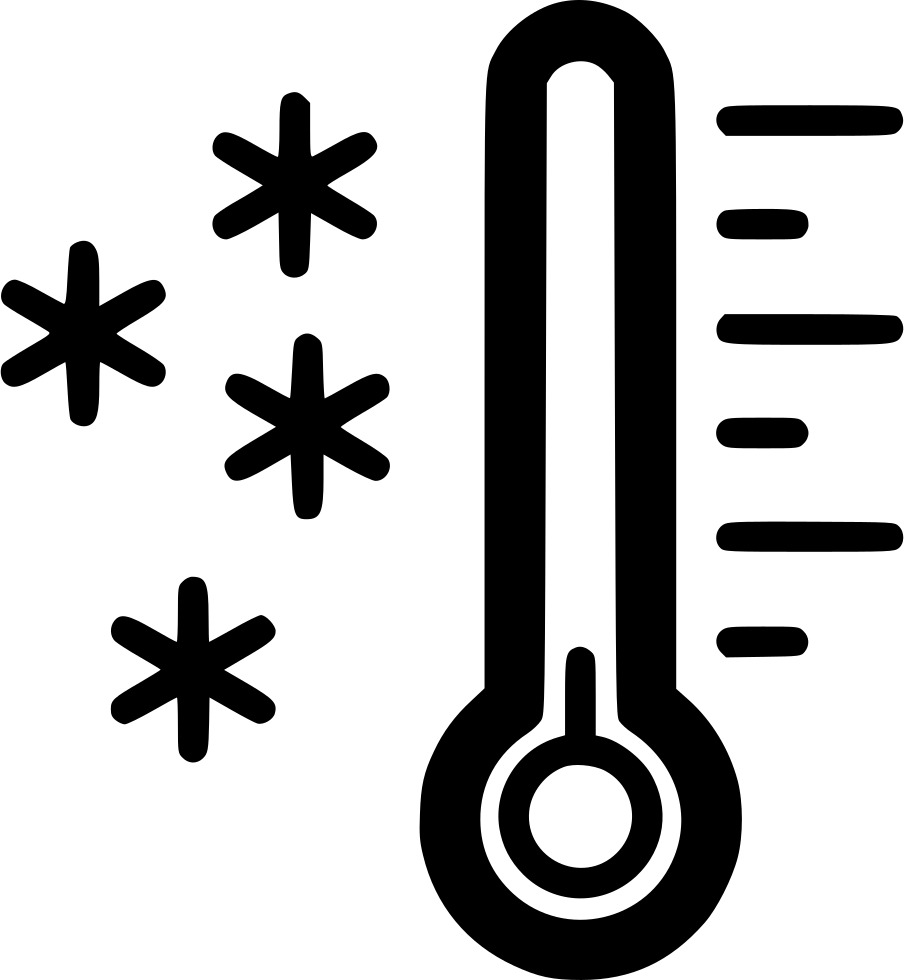 Frost Snowflake Snow Cold - Temperature Icon Transparent, HD Png Download PNG with transparent background