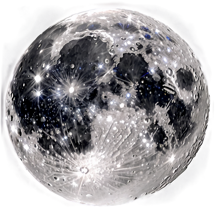 Cold Winter Moon Png Sng