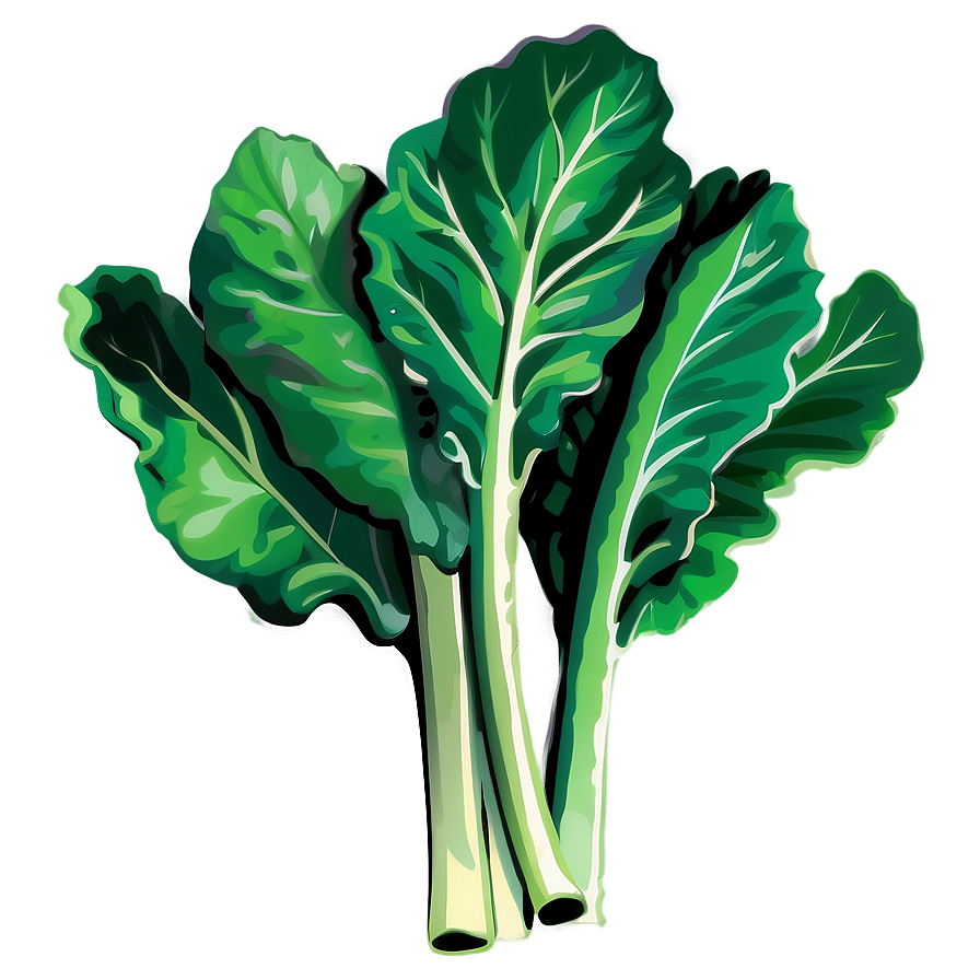 Collard Greens Vector Png 96