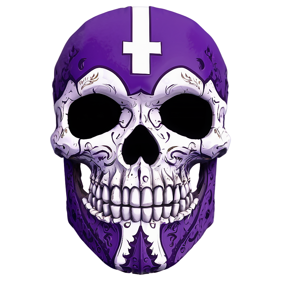 Collectible Purple Skull Trooper Art Png Gio26