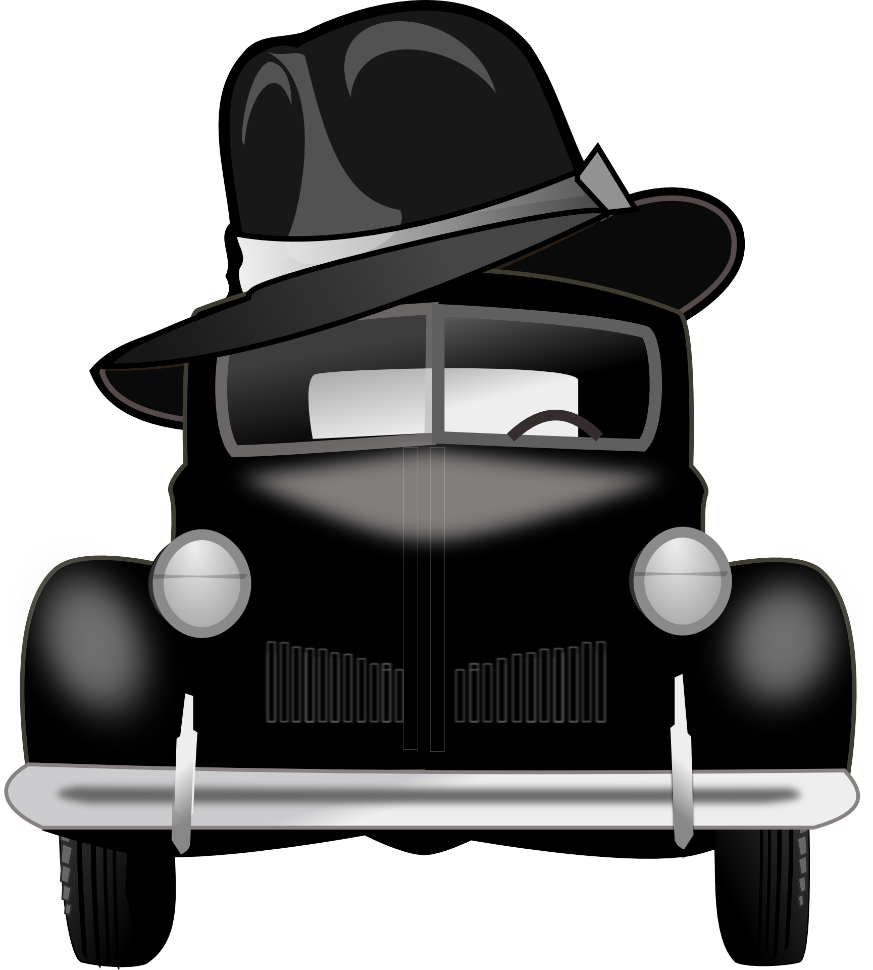 Collection Of Gangster Cliparts - Over The Hill Happy Birthday, HD Png Download PNG with transparent background