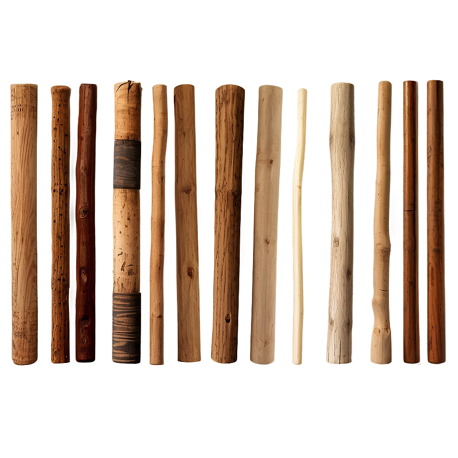 Collection Of Wood Sticks Png 06272024