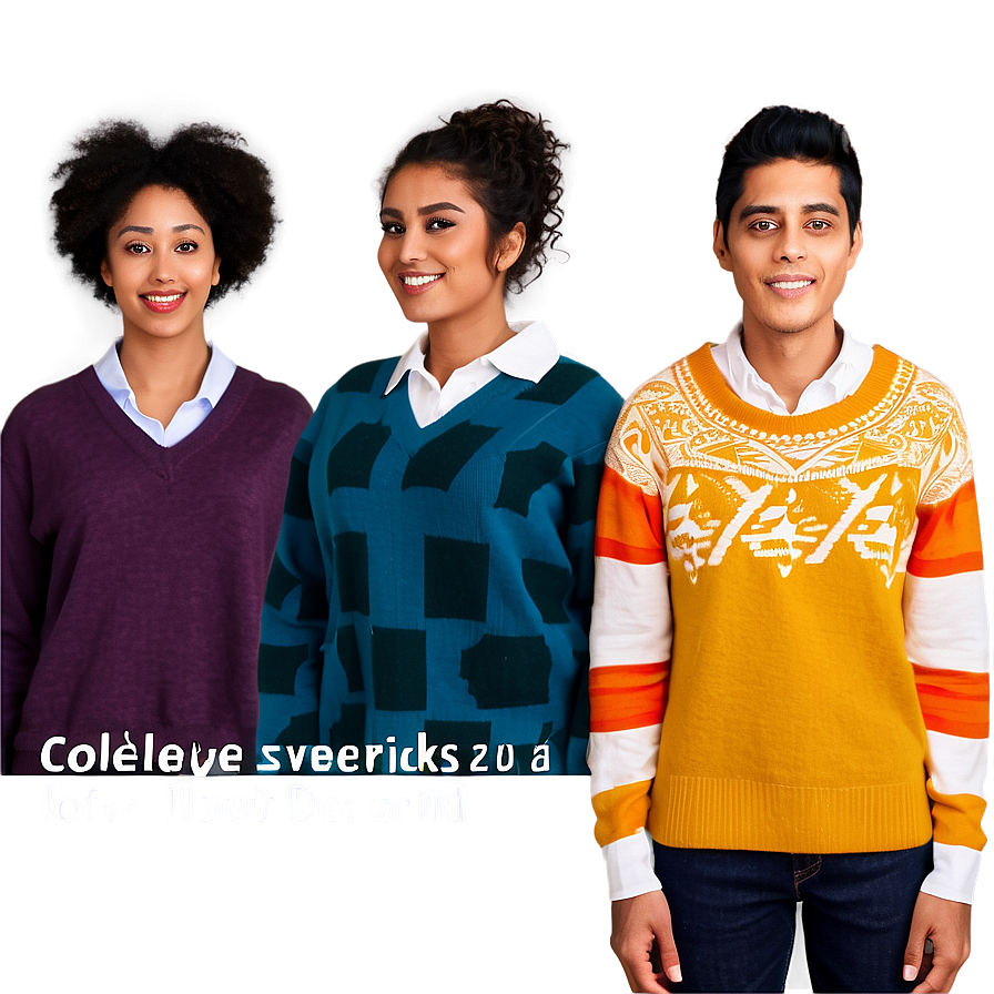 College Sweater Picks Png Cic75