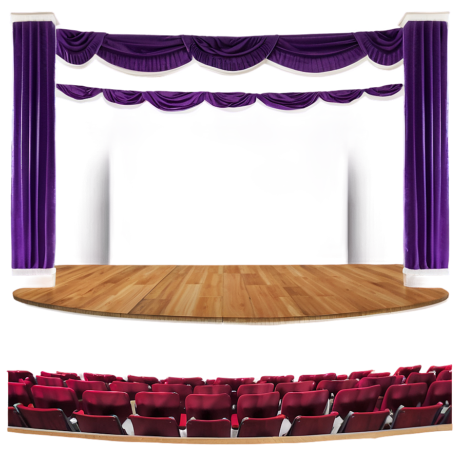 College Theatre Stage Png Vgp10