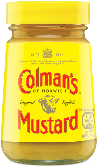 Colman's Prepared Mustard - Colman's Mustard Established, HD Png Download PNG with transparent background