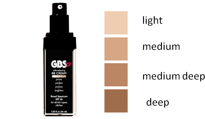 Color Adjusting B B Creamwith Shade Range