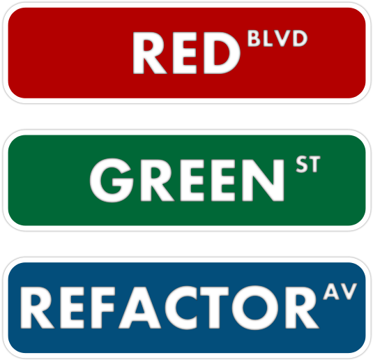 Color Coded Street Signs