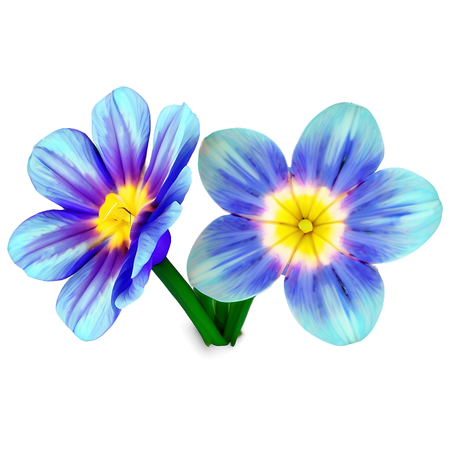 Color Splash Spring Flower Png Vrx70