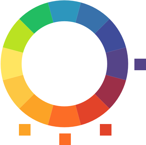 Color Wheel Primary Secondary Tertiary