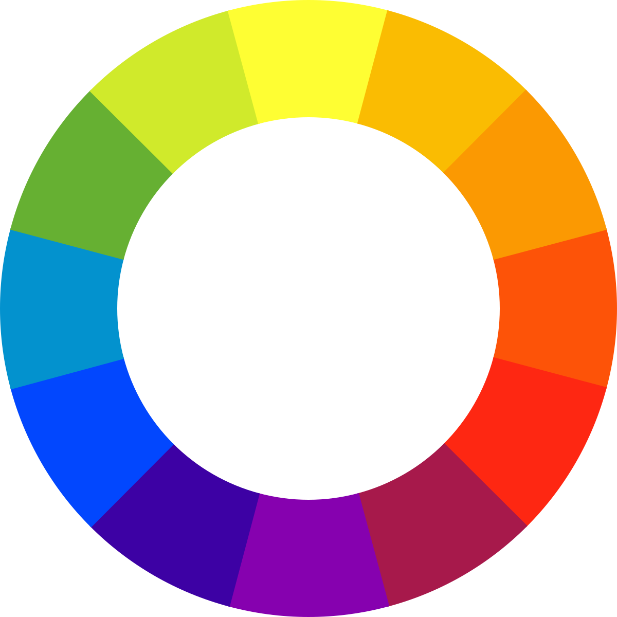 Byr Color Wheel - Color Wheel, HD Png Download PNG with transparent background