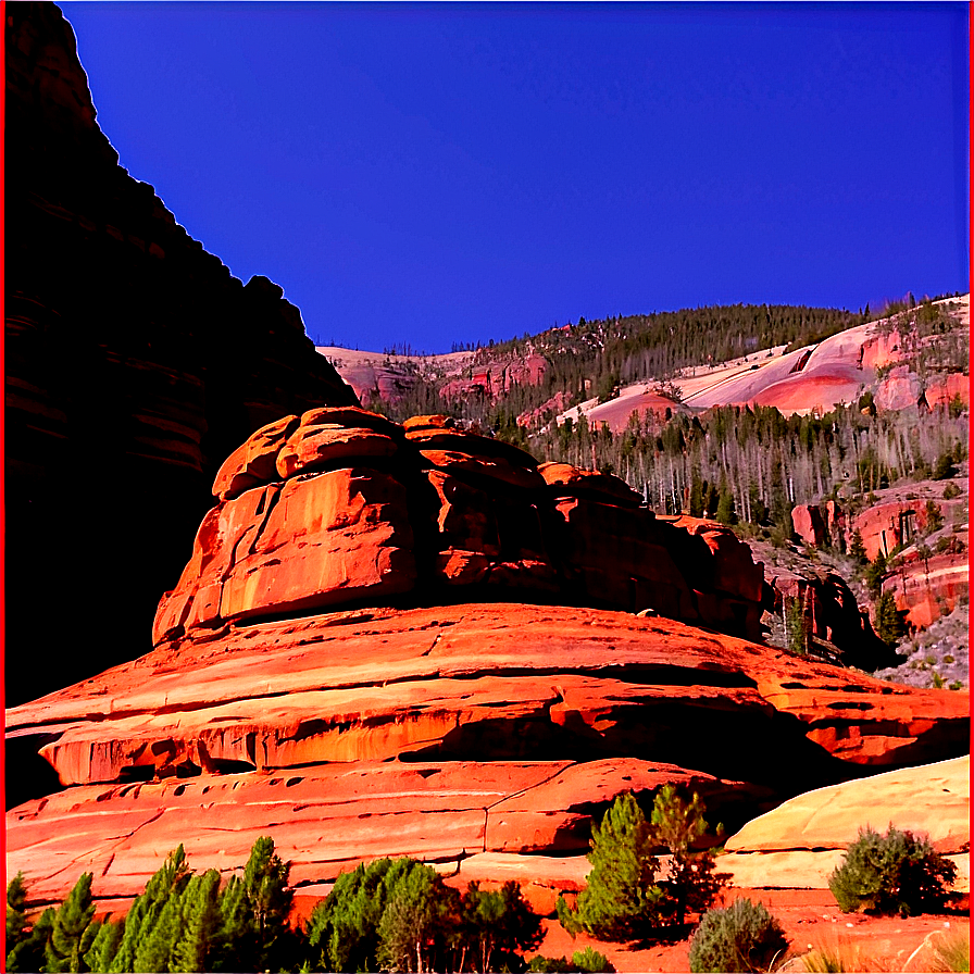 Colorado Red Rocks PNG udq PNG with transparent background
