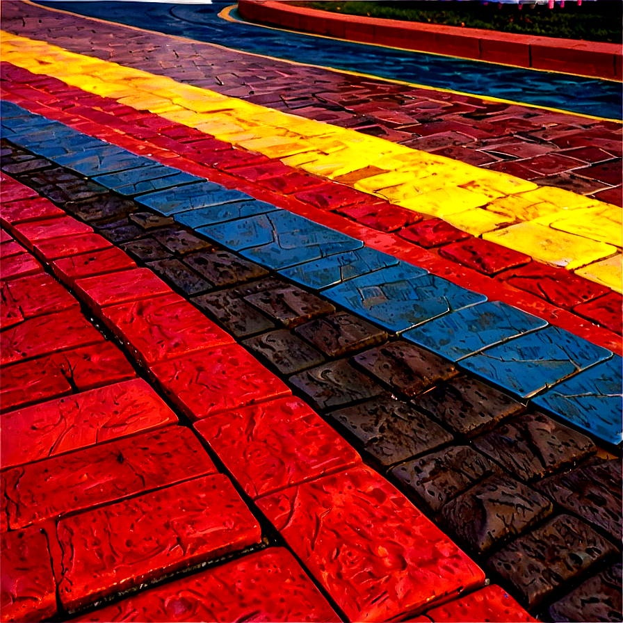 Colored Concrete Paving Png 60