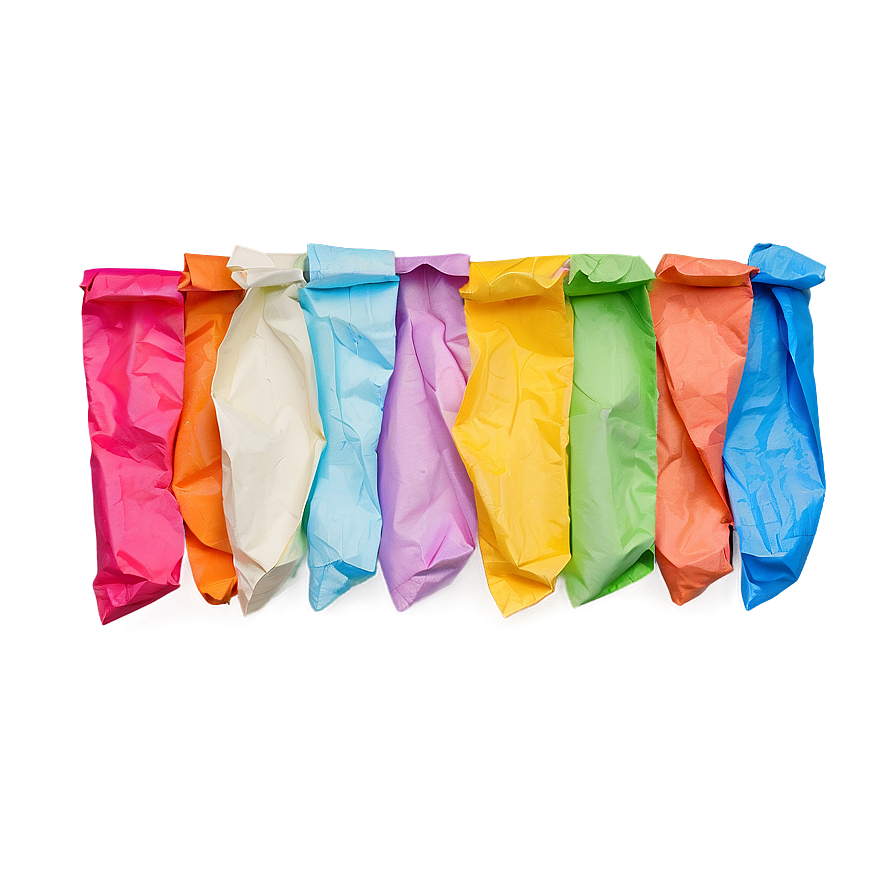 Colored Crumpled Paper Png 05242024