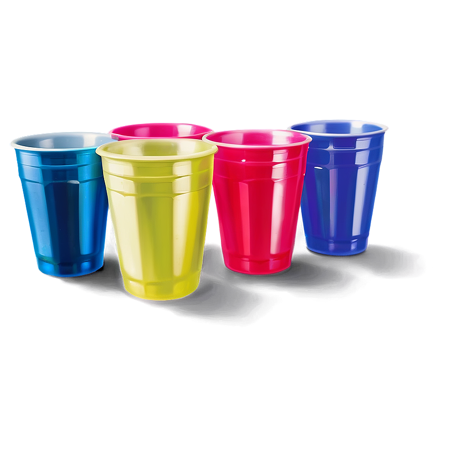 Colored Plastic Cup Png 26