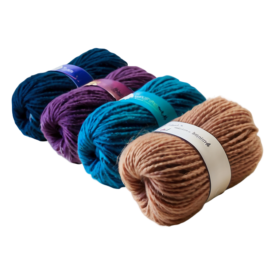 Colored Wool Bundle Png Vpb