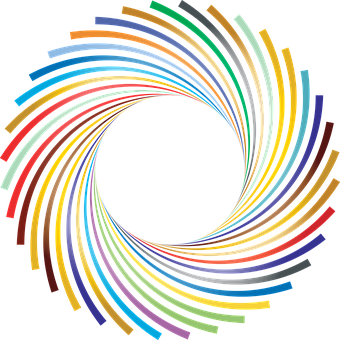 Colorful_ Abstract_ Circle_ Lines