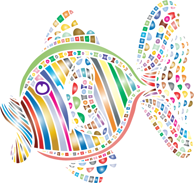 Colorful Refraction Heart Psychedelic Clipart Icon - Arte Abstrata Novo Uso Da Cor Em Planos Linhas E Pontos, HD Png Download PNG with transparent background