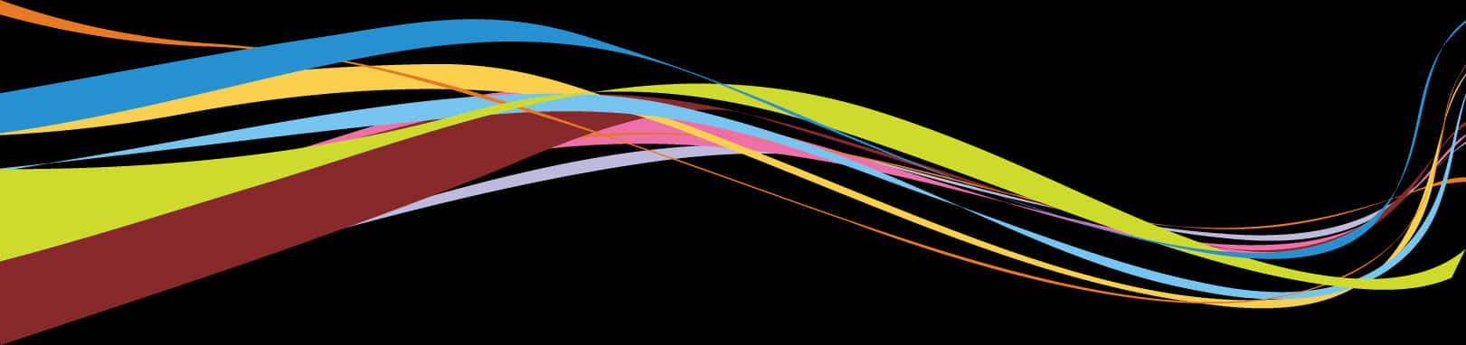 Swirl Lines Colorful Swirl Lines Png- - Colorful Swirl Lines, Transparent Png PNG with transparent background