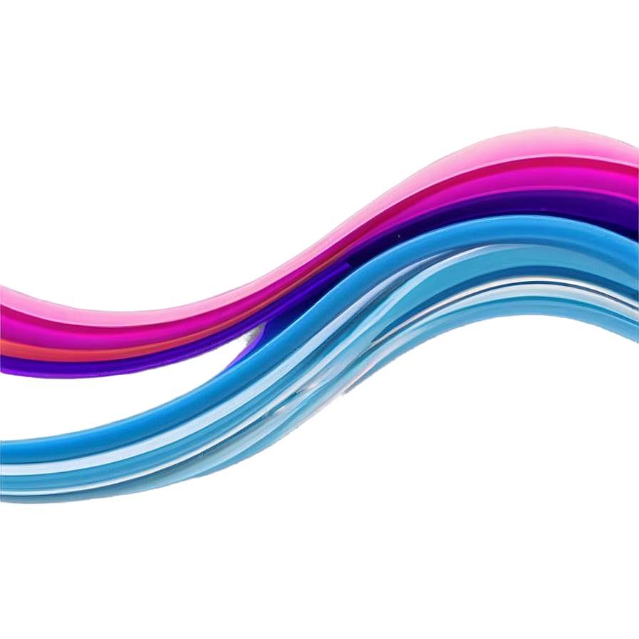 Colorful Abstract Waves PNG yvm97 PNG with transparent background