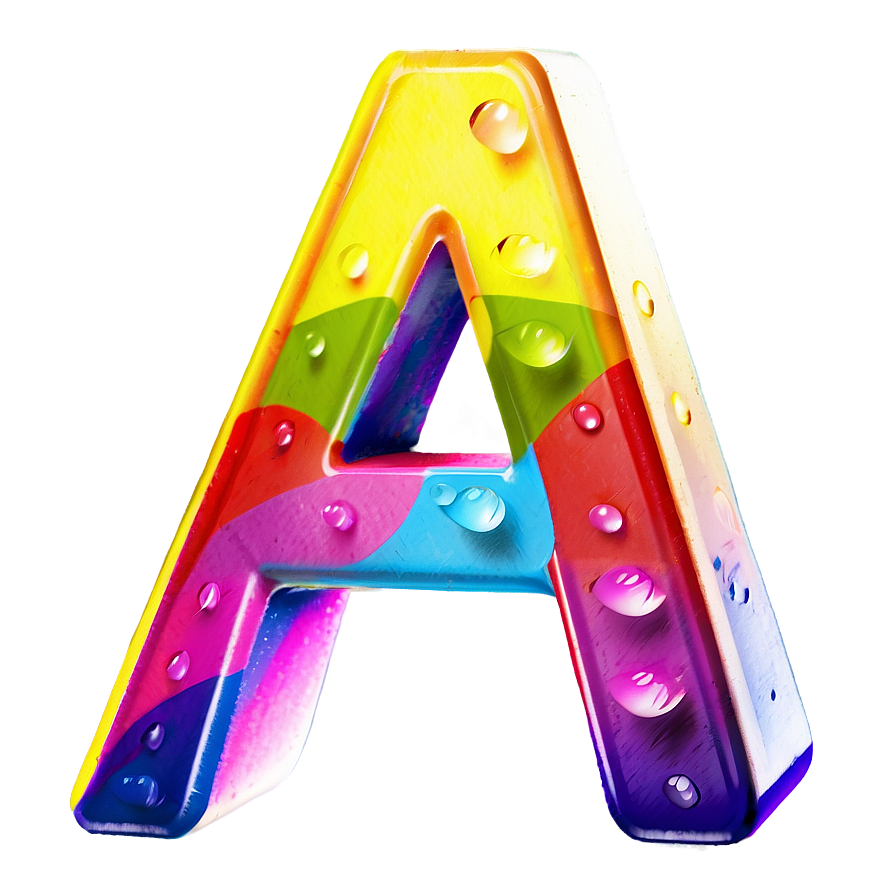 Colorful Alphabet Png 93