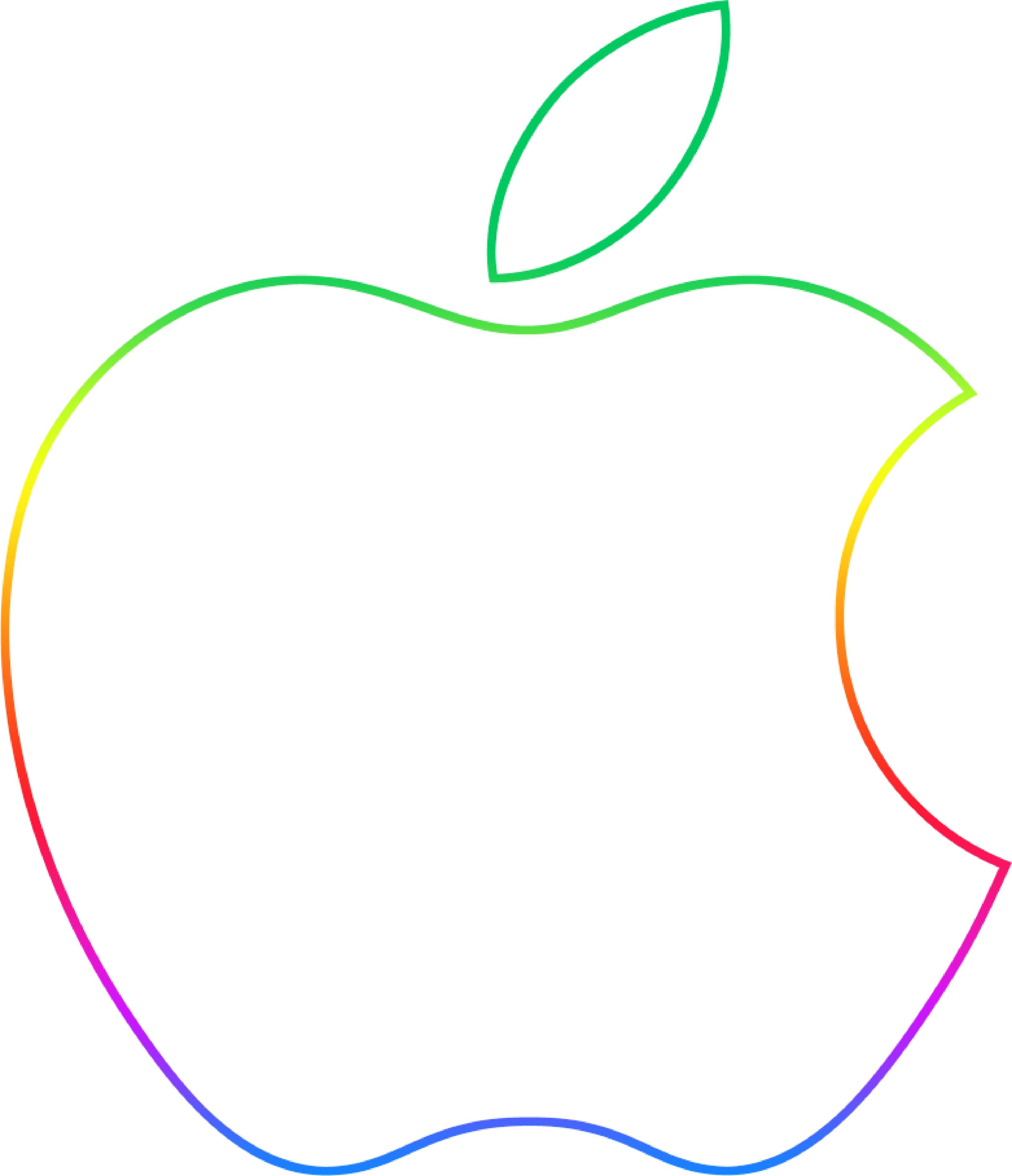 Colorful Apple Logo