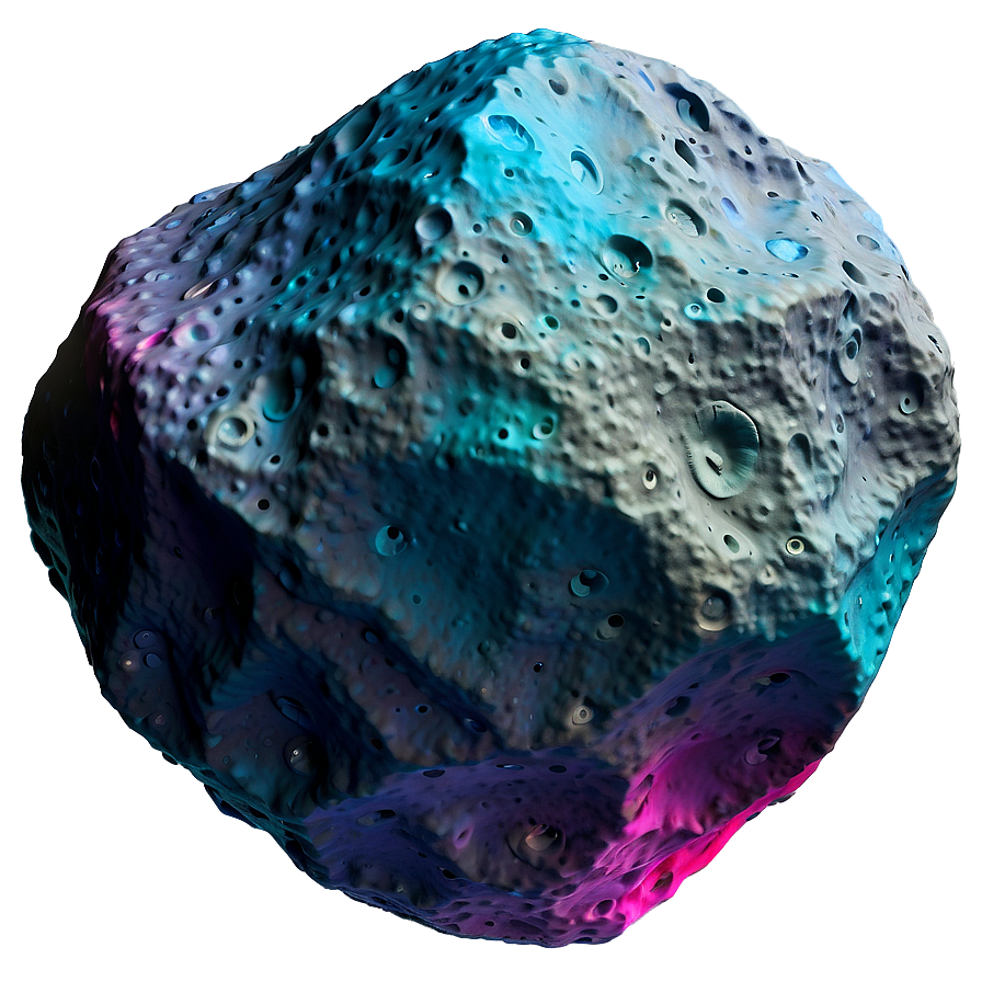Colorful Asteroid PNG 06212024 PNG image with a transparent background, free high-resolution download