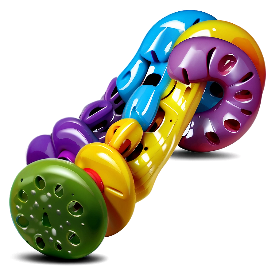 Colorful Baby Rattle Png Xrf