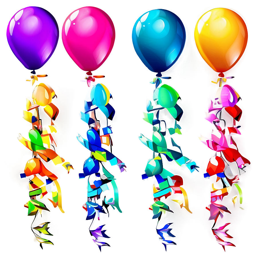 Colorful Balloons Png Tmv95