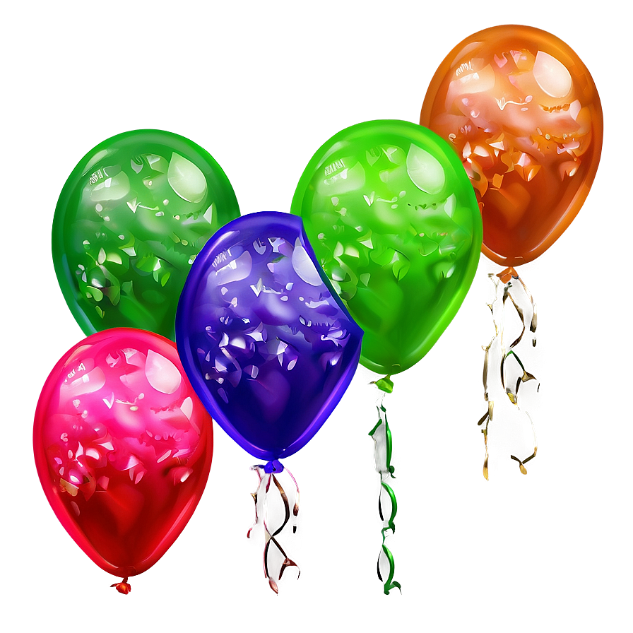 Colorful Balloons Png Ykh78