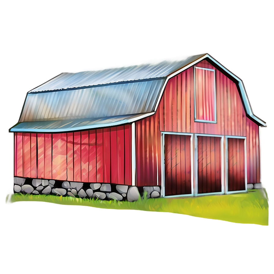 Colorful Barn Art Png 80