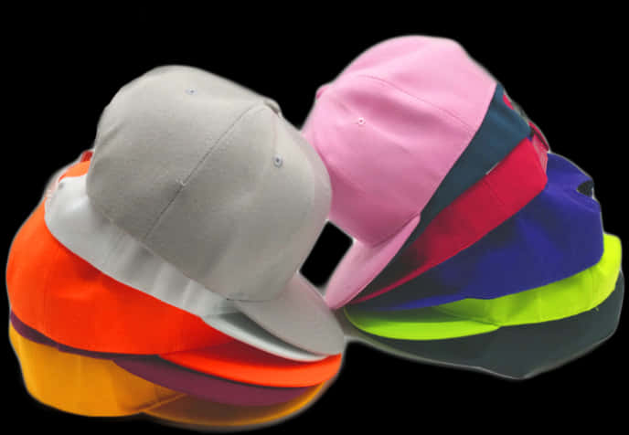 Colorful Baseball Caps Collection