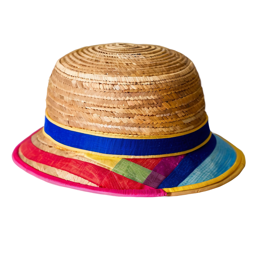 Colorful Beach Hat Png 06212024